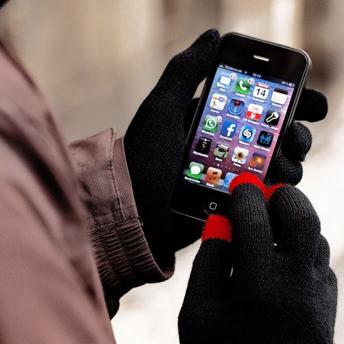 Touchscreen Handschuhe - rot