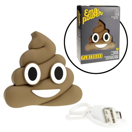 Emoji Powerbank - Kackhaufen