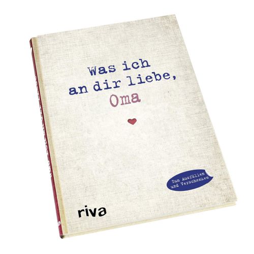 Buch zum AusfÃŒllen - Was ich an Dir liebe, Oma
