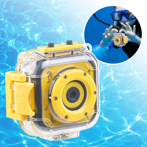 Kinderkamera HD - Action Cam mit UnterwassergehÃ€use