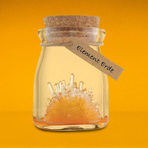 Kristalle zÃŒchten - Element Erde
