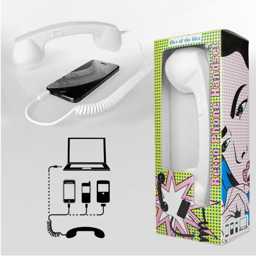 TelefonhÃ¶rer fÃŒr Handys - weiÃ