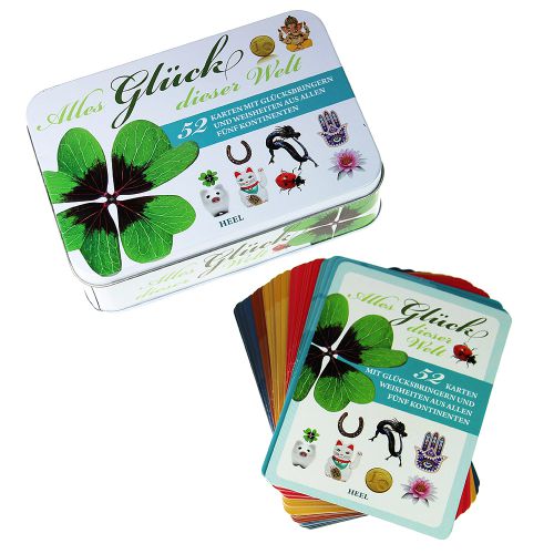 Alles GlÃŒck dieser Welt - Box mit 52 GlÃŒckskarten