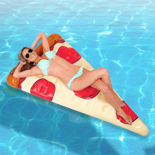 Aufblasbare Luftmatratze - Pizza