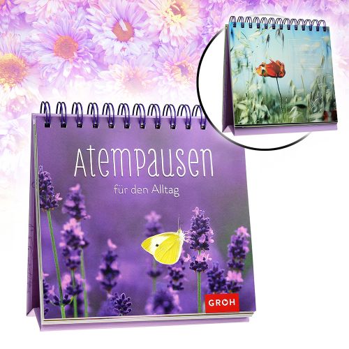 Aufstellkalender - Atempausen fÃŒr den Alltag