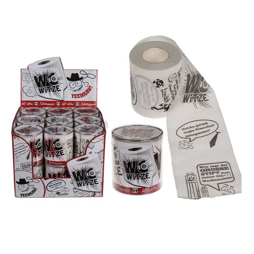 Bedrucktes Toilettenpapier - WC Witze