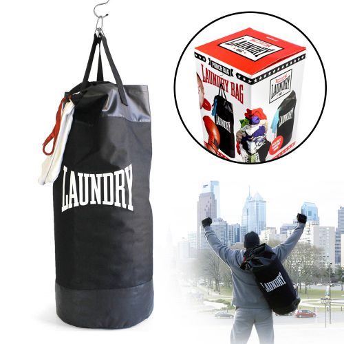 Boxsack - Wäschekorb für Boxer - ausgefallener Workout Wäschesack