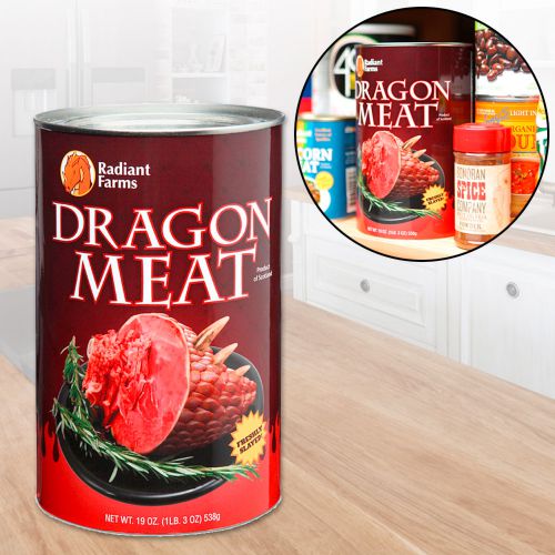 Viande de dragon en bo�te 