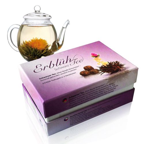 ErblÃŒhtee 6er Box - Schwarztee