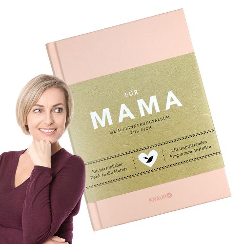 Erinnerungsalbum - Danke Mama - Ausfüllalbum zur Selbstgestaltung