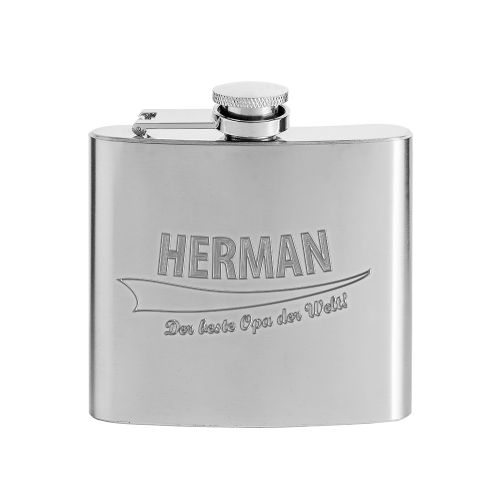 Flachmann mit Gravur - Der Beste Opa