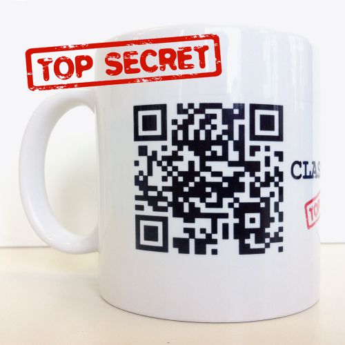 Geheimtasse QR Code