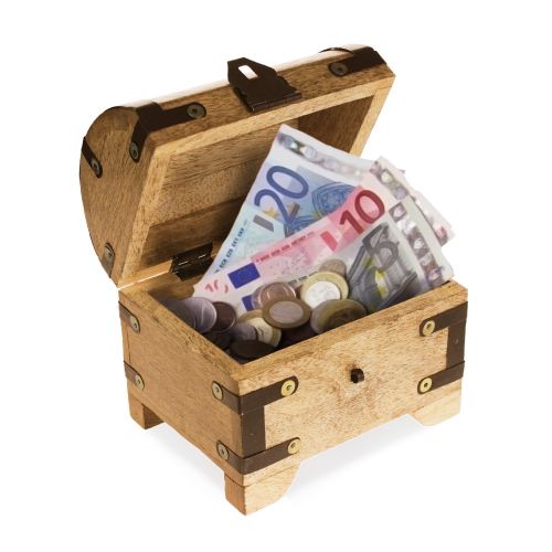 Geldgeschenke Schatzkiste Geld abenteuerlich verschenken