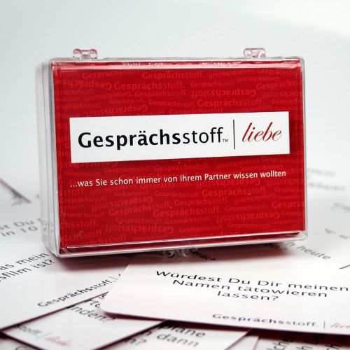 GesprÃ€chsstoff Partyspiel - Liebe