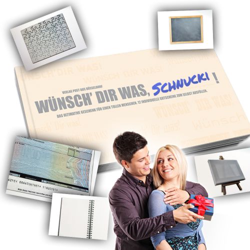 Gutscheinbuch Blanko - WÃŒnsch Dir was
