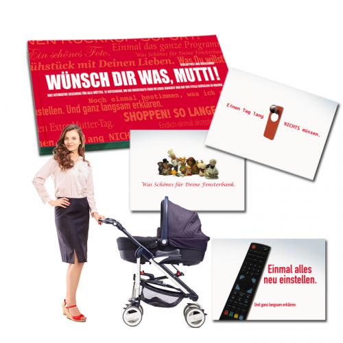 Gutscheinbuch fÃŒr MÃŒtter - WÃŒnsch Dir was!