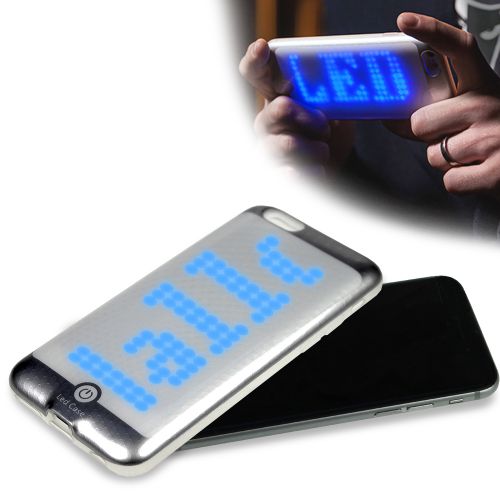 iPhone 6/6S HÃŒlle mit programmierbarer LED Laufschrift