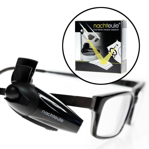 LED Leselampe fÃŒr die Brille