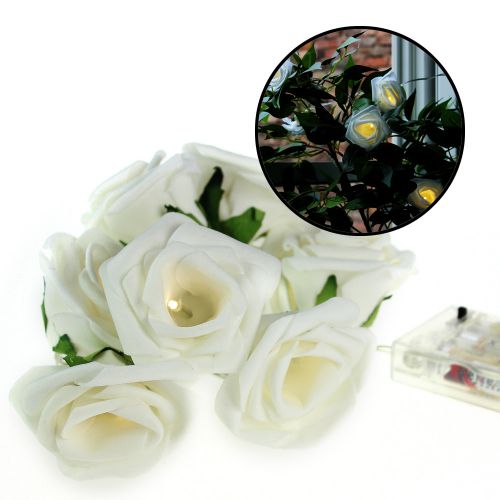 LED Lichterkette - Rosen