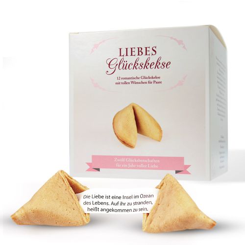 Liebes GlÃŒckskekse Geschenkbox