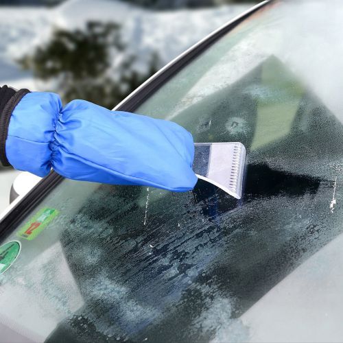 Grattoir � glace de luxe avec gant