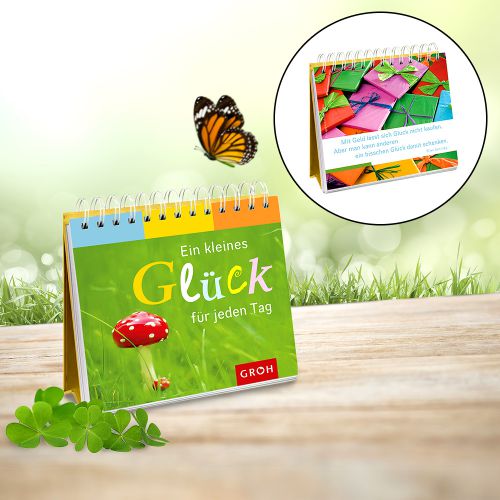 Mini Aufstellkalender - Ein kleines GlÃŒck fÃŒr jeden Tag