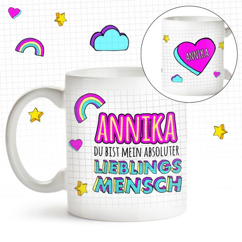 Personalisierte Tasse - Lieblingsmensch