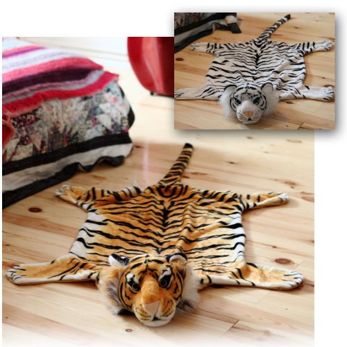 Tapis Tigre en Peluche 
