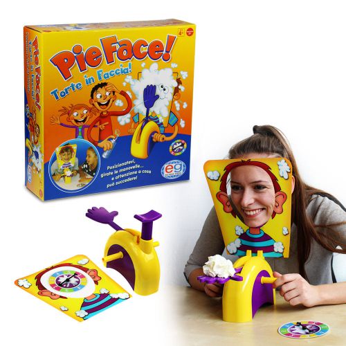 Torte ins Gesicht - Pie Face Partyspiel
