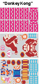 Donkey Kong Wandtattoo - 3 Donkey Kong Wandtattoo - 3