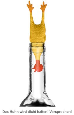 Flaschenverschluss - Huhn - 2 Flaschenverschluss - Huhn - 2