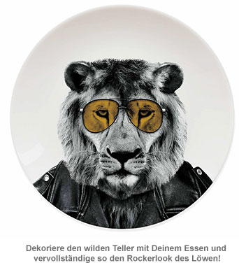 Wilder Teller - Löwe - 2 Wilder Teller - Löwe - 2