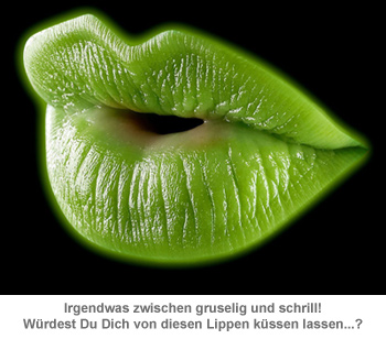 Schwarzlicht Lippenstift - fluoreszierende Farbe - 2 Schwarzlicht Lippenstift - fluoreszierende Farbe - 2