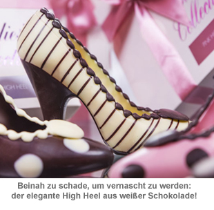 Schokolade - High Heel Weiß - 2 Schokolade - High Heel Weiß - 2