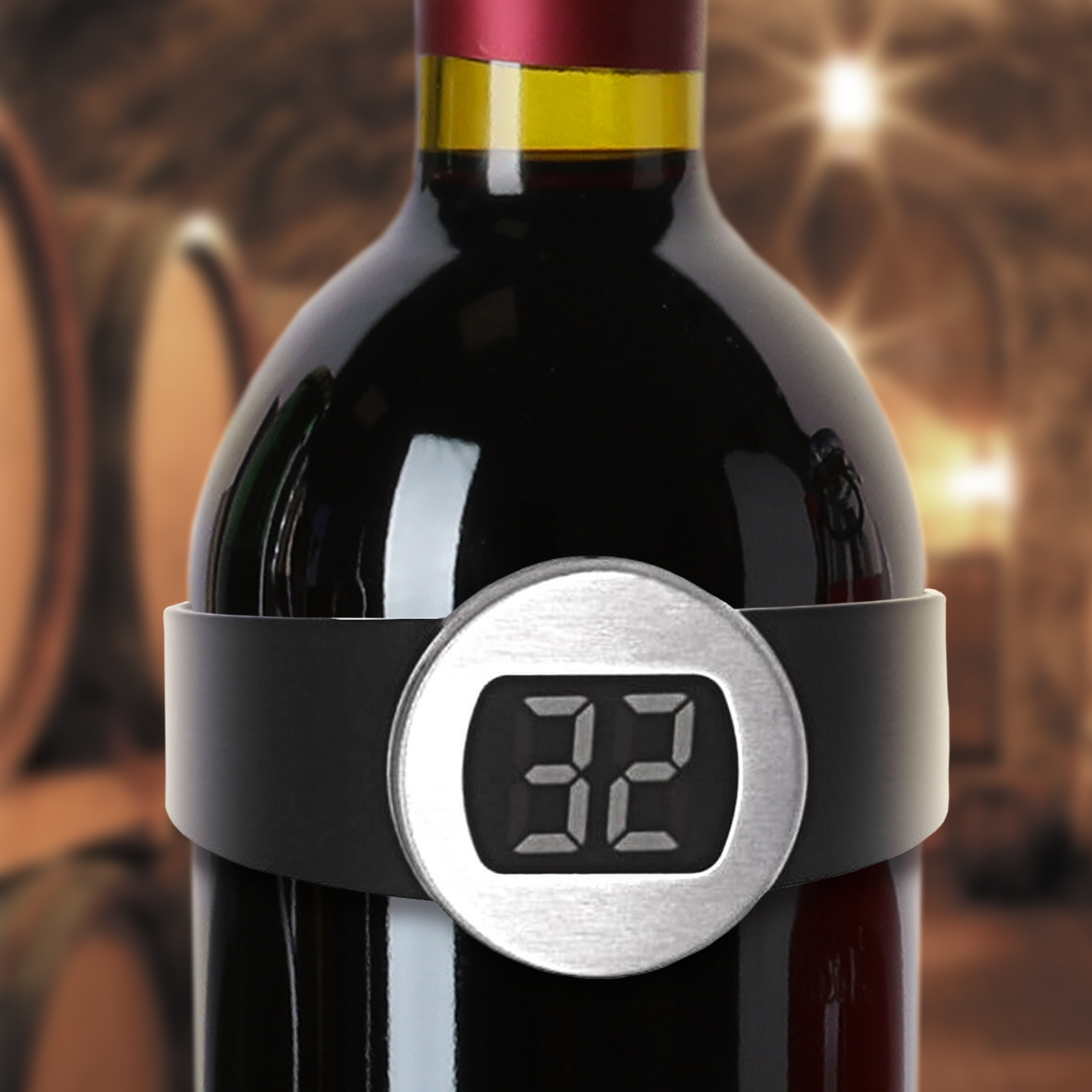 Thermometer für Wein Geschenk Idee Digitales Weinthermometer 