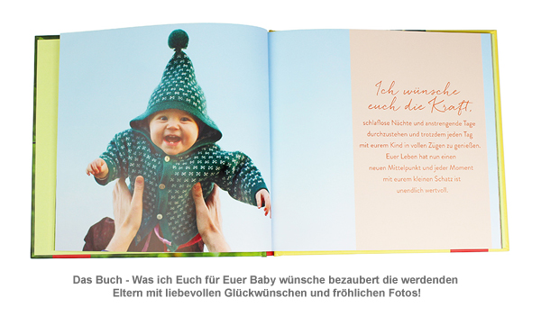 Buch - Was ich Euch für Euer Baby wünsche - 2 Buch - Was ich Euch für Euer Baby wünsche - 2