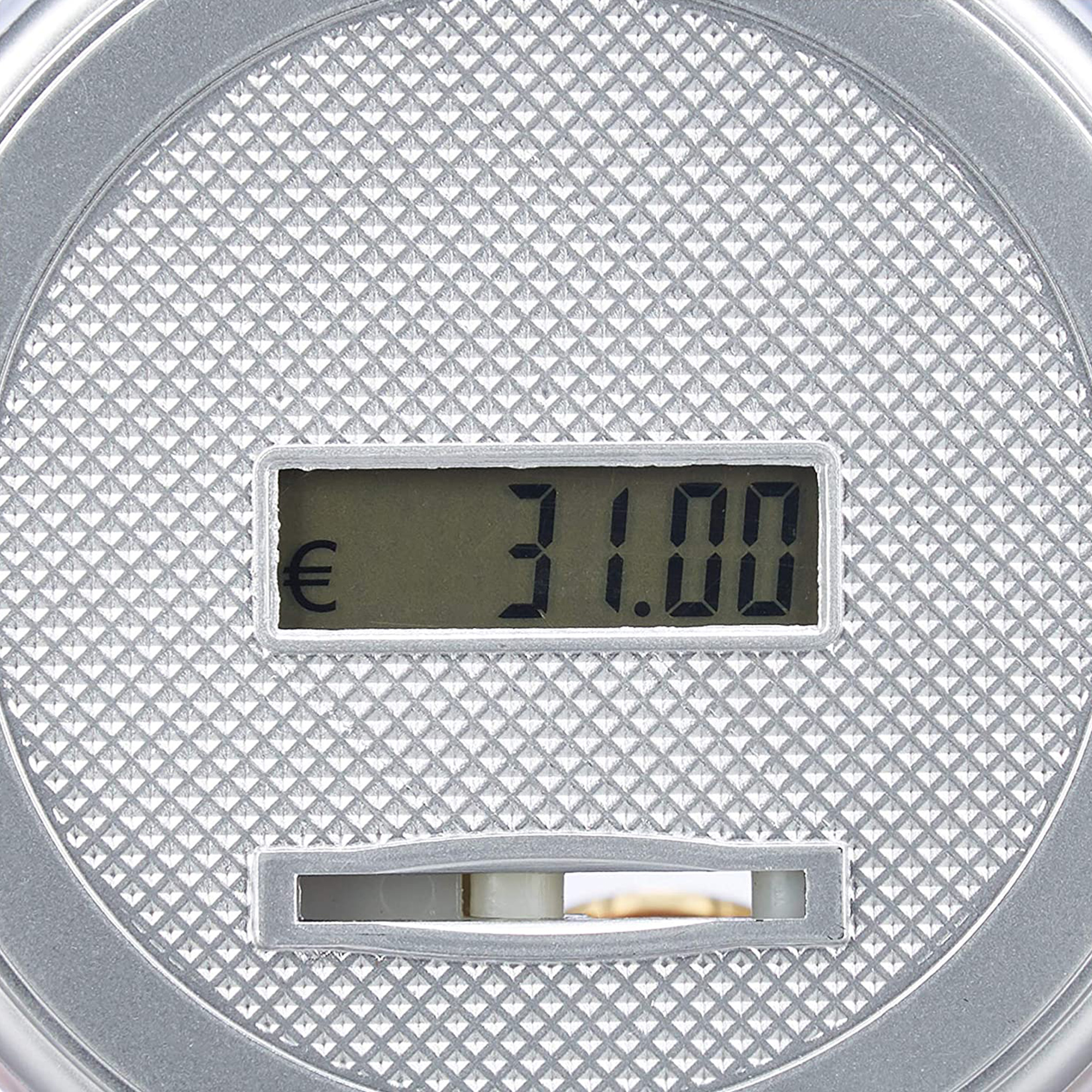 1.5/1.8 L Spardose Geldspardose Münzzähler Sparschwein LCD Display mit Zählwerk 