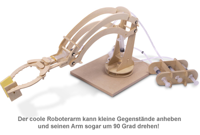 Hydraulischer Robotererarm zum Selberbauen - 2 Hydraulischer Robotererarm zum Selberbauen - 2