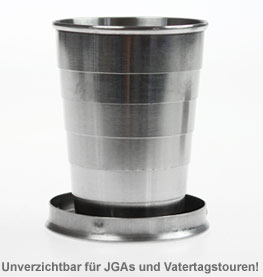 Teleskop Shotbecher mit Schlüsselanhänger - 2 Teleskop Shotbecher mit Schlüsselanhänger - 2