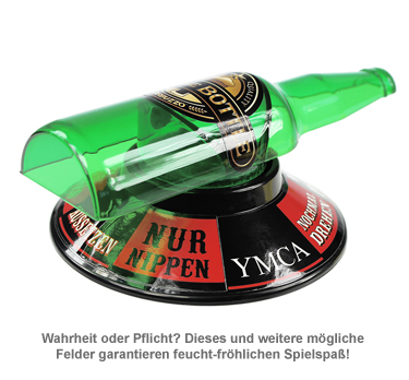 Flaschendrehen Spiel - Spin the bottle - 2