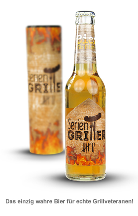 Bierflasche 0,33 l - Seriengriller - 2 Bierflasche 0,33 l - Seriengriller - 2