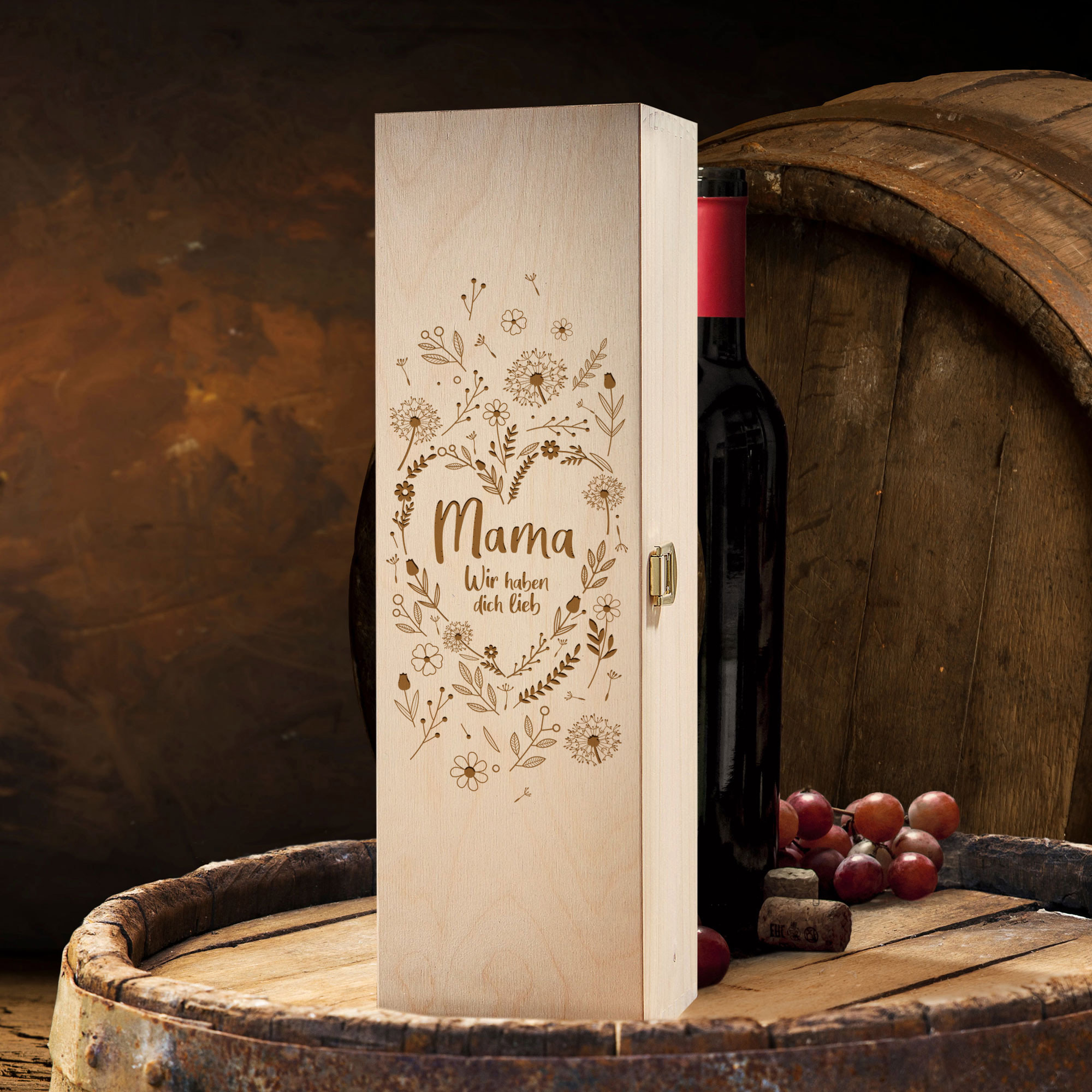 Tazza Personalizzata Per La Mamma Con Nome - 330 Ml - Frase In Tedesco - Ceramica Lavabile In Lavastoviglie - 6
