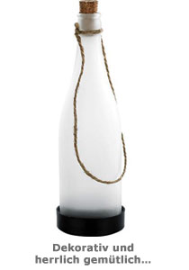 Garten Solarlampe Flaschenpost - 3 Garten Solarlampe Flaschenpost - 3