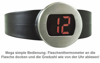 Digitales Flaschenthermometer - 2 Digitales Flaschenthermometer - 2
