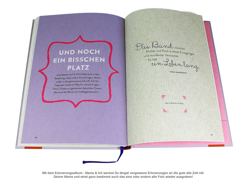 Erinnerungsalbum - Mama & Ich - 2 Erinnerungsalbum - Mama & Ich - 2