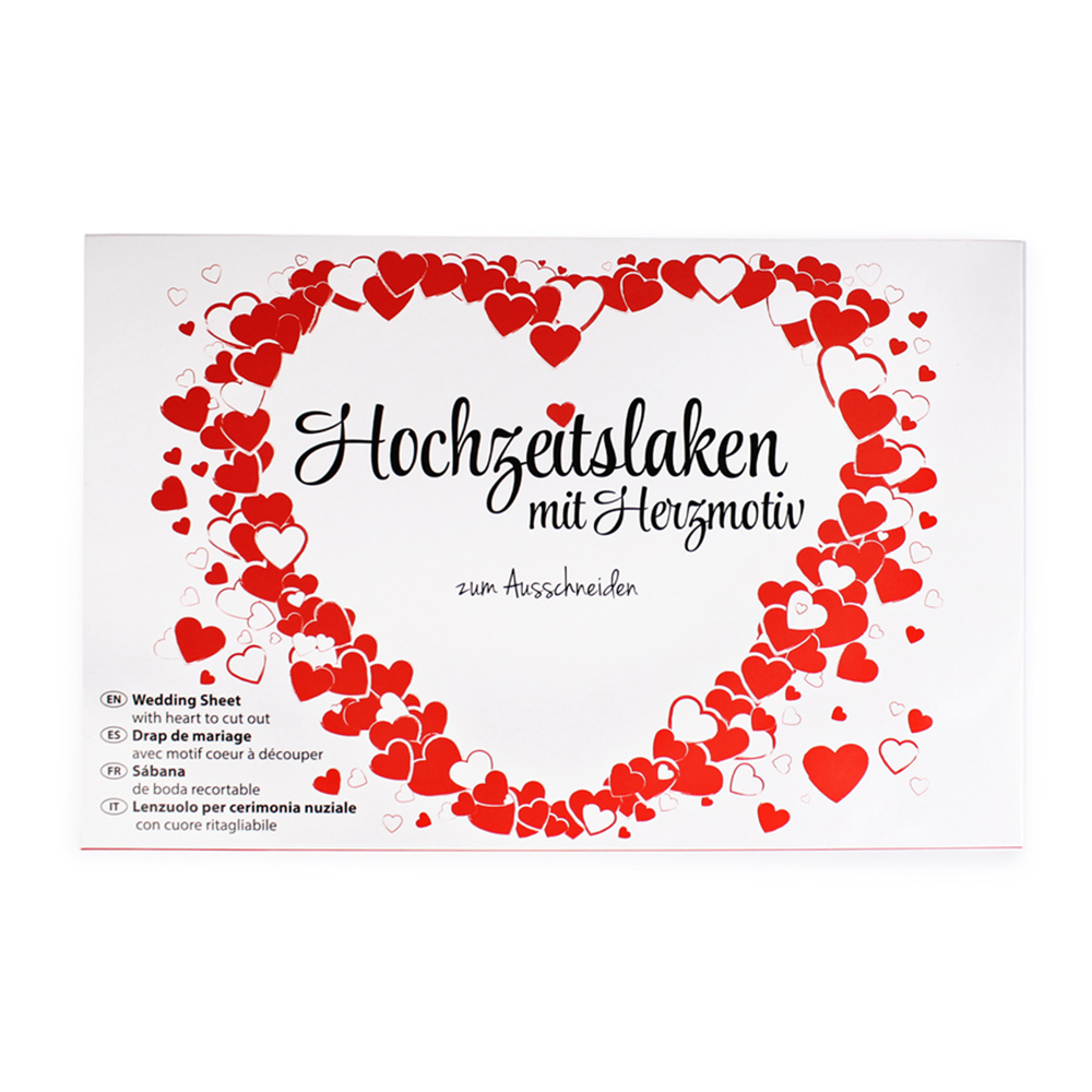 Hochzeitslaken Herzmotiv Tradition Zum Ausschneiden