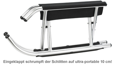 Klappschlitten - Luxus Rodel - 3 Klappschlitten - Luxus Rodel - 3