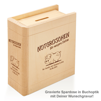 Personalisiertes Sparbuch - Magere Zeiten - 2 Personalisiertes Sparbuch - Magere Zeiten - 2