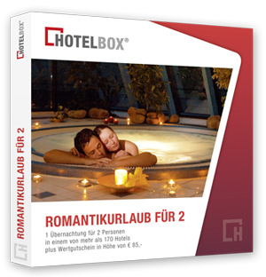Romantikurlaub für 2 - Kurzurlaub Hotelgutschein - 3 Romantikurlaub für 2 - Kurzurlaub Hotelgutschein - 3