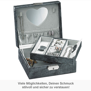 Schmuckkästchen Lederoptik - 2 Schmuckkästchen Lederoptik - 2